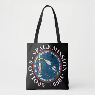 Apollo 9 Raumfahrt Mission 1969 Insignien Tasche