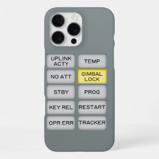 Apollo Alarm DSKY, Gimbal Lock iPhone 16 Pro Max Hülle