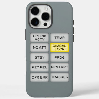 Apollo Alarm DSKY, Gimbal Lock iPhone 16 Pro Max Hülle