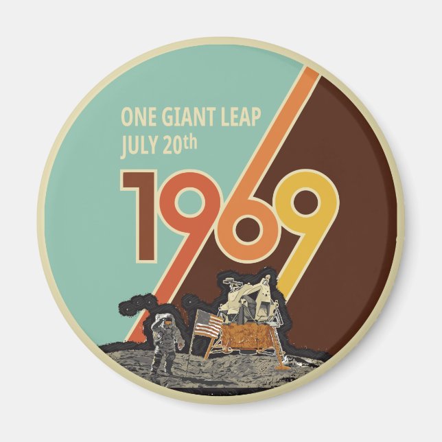 Apollo Anniversary Magnet (Vorne)