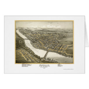 Apollo, carte panoramique de PA - 1896