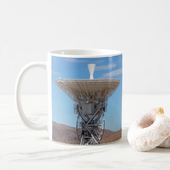 Apollo Deep Space Disc Antenne Kaffeetasse (Mit Donut)