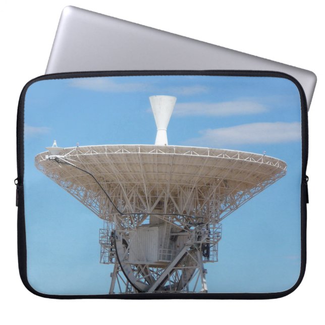 Apollo Deep Space Disc Antenne Laptopschutzhülle (Vorderseite)