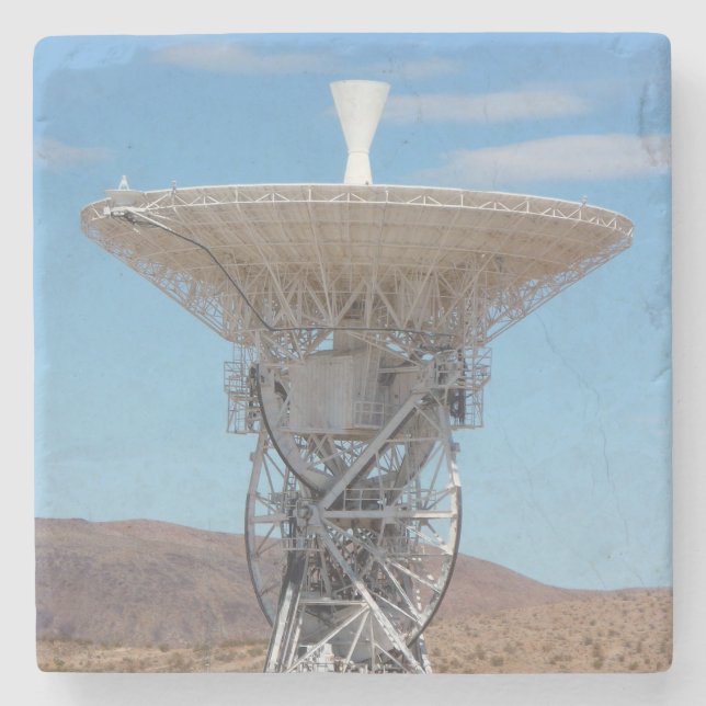 Apollo Deep Space Disc Antenne Steinuntersetzer (Vorderseite)