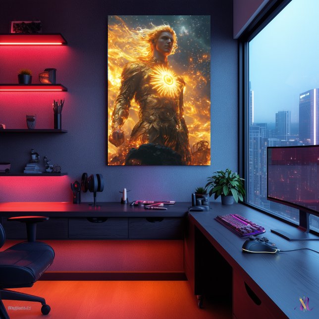 Apollo, Gott der Sonne - Ingwer des Lichts Poster (Von Creator hochgeladen)