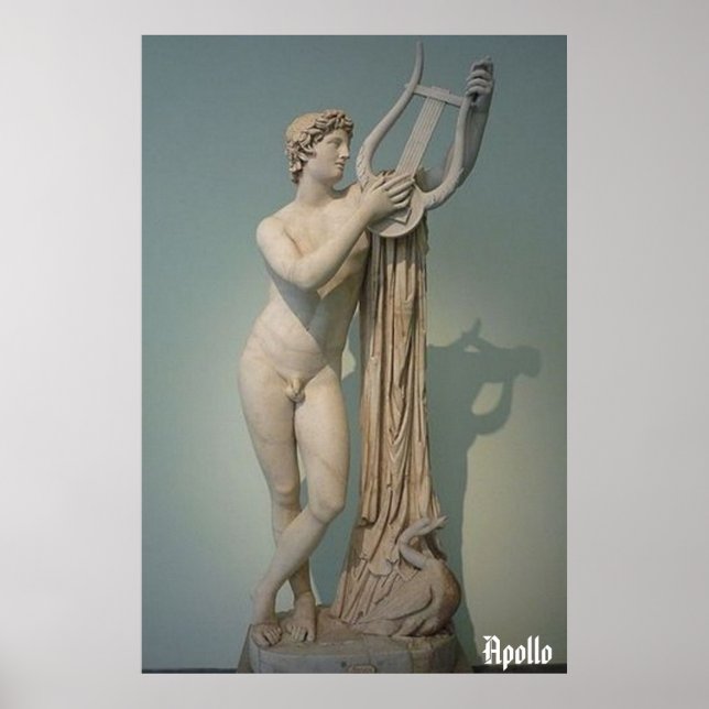 Apollo / Griechischer Gott / Poster (Vorne)