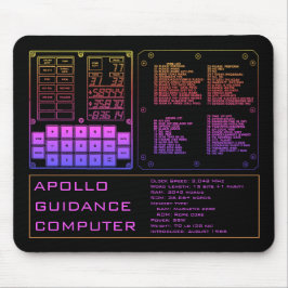 Apollo Guidance Computer Mouse Pad Mousepad