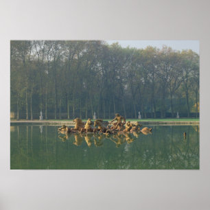 Apollo in seinem Chariot, aus dem Bassin Poster