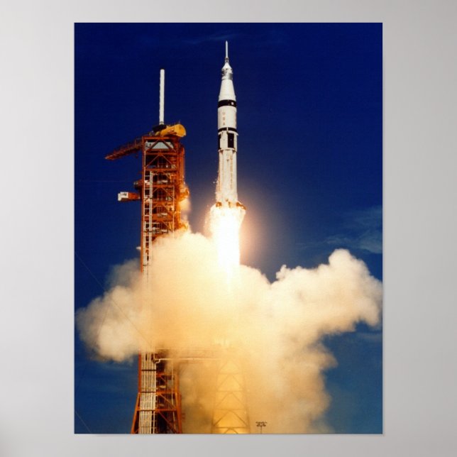 Apollo Launch (Apollo-Soyuz Test Project) Poster (Vorne)