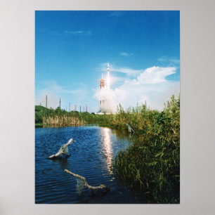 Apollo Launch (Apollo-Soyuz Testprojekt) Poster