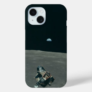 Apollo Lunar Lander und Erdaufgang über dem Mond Case-Mate iPhone Hülle