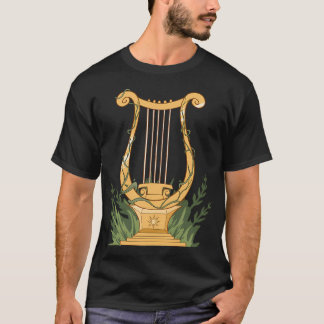 Apollo Lyra Griechische Mythologie Aufkleber T-Shirt