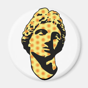 Apollo-Marmorstatue Magnet