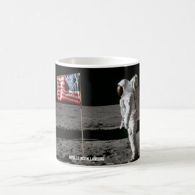 Apollo Moon Landing 1969 Kaffeetasse (Mittel)