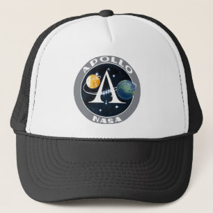 Apollo-Programm Logo Truckerkappe