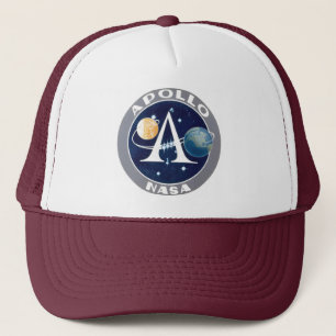 Apollo-Programm Logo Truckerkappe