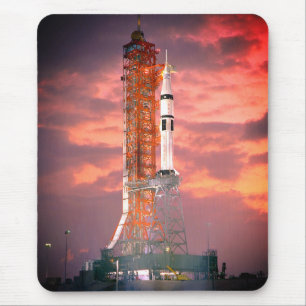 Apollo Saturn 1B Raketenstart Mousepad