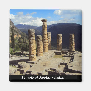 Apollo-Tempel - Delphi Magnet