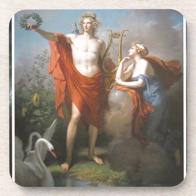 apollo & the muses untersetzer (Vorderseite)