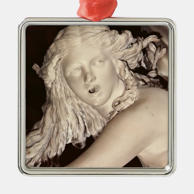 Apollo und Daphne, Sonderkommando von Daphnes Kopf Ornament Aus Metall (Vorne)