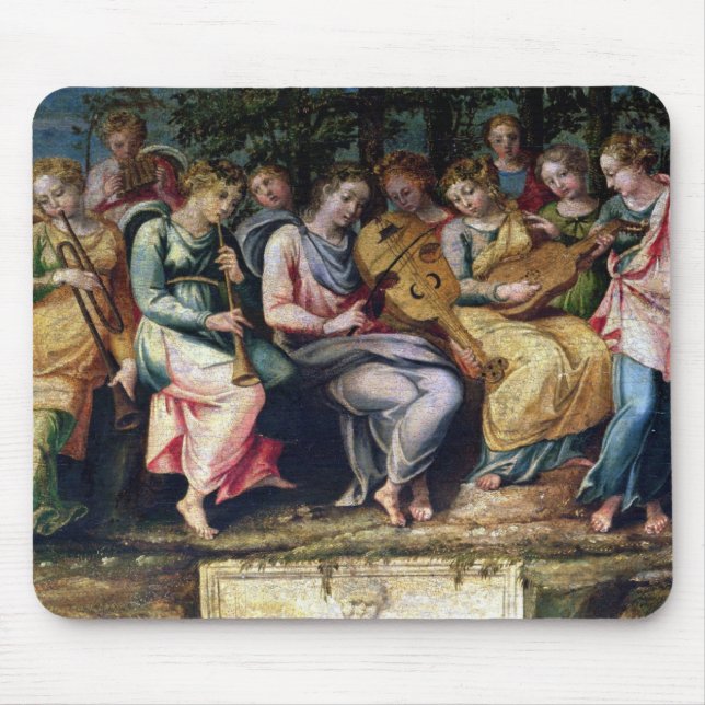 Apollo und die Musen, 1600 Mousepad (Vorne)