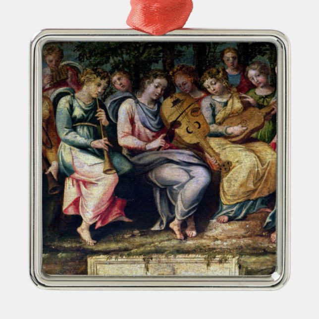 Apollo und die Musen, 1600 Ornament Aus Metall (Vorne)
