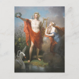 Apollo und die Musen Postkarte