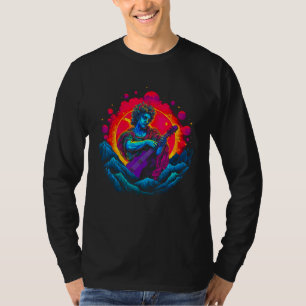 Apollon Griechische Mythologie Gott der Musik Poes T-Shirt