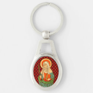 Apollonia (VVP 001) Oval Charm Schlüsselanhänger