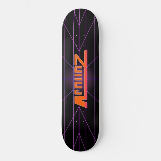 APOLLOZ RETRO GRAFIK SKATEBOARD (Vorderseite)