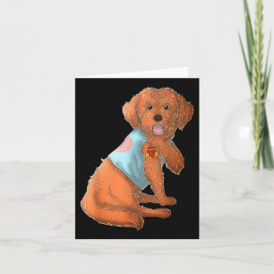Apoo I Liebe Mama Tattoo Hundeshirt Kindermütter T Karte