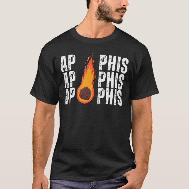 Apophis 2029 Asteroid Object 9942 Astronomie Space T-Shirt (Vorderseite)
