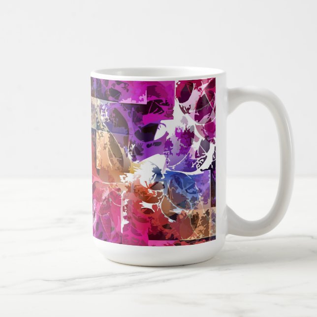 Apophysis Fractal Art - spider web Kaffeetasse (Rechts)