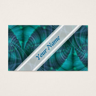 Apophysis Fraktal Art I - blau + Ihr Text