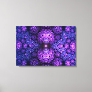 Apophysis-Fraktal - Atomfusion Leinwanddruck