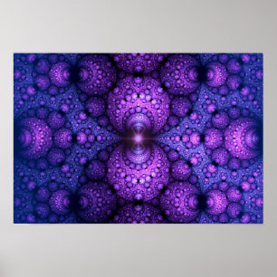 Apophysis-Fraktal - Atomfusion Poster