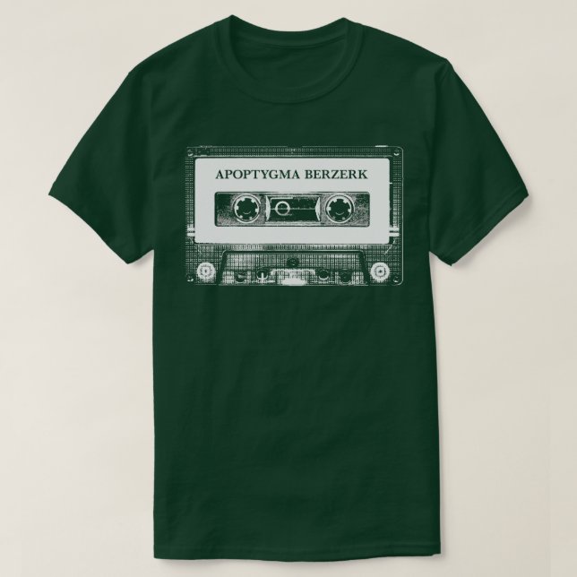Apoptygma Berzerk Kassettenband T-Shirt (Design vorne)