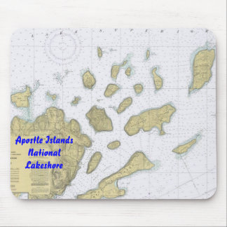 Apostel-Insel-Staatsangehörig-Lakeshore Mousepad