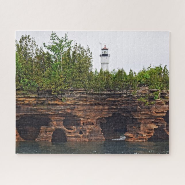Apostelinseln - Leuchtturm der Insel Teufel -16x20 (Horizontal)