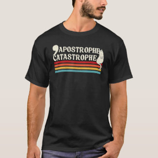 Apostroph Katastrophe u2013 Katzenwitz Kätzchen Ze T-Shirt