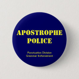 Apostroph-Polizei Button