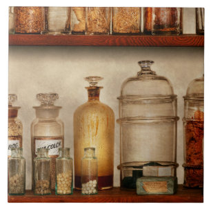 Apotheke - Apotheken-Kuriositäten Fliese