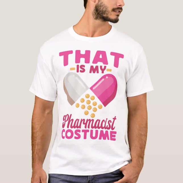 Apotheke, das ist mein Kostüm Halloween T-Shirt (Vorderseite)