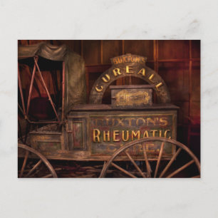 Apotheke - Der Rheuma-Heilwagen Postkarte