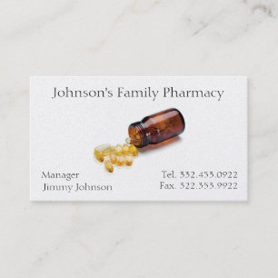 Apotheken-Apotheker-Visitenkarte Visitenkarte