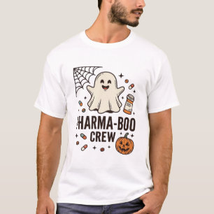 Apotheken Halloween Pharma Boo Crew Süßer Geist_1 T-Shirt