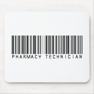 Apotheken-Techniker-Bar-Code Mousepad