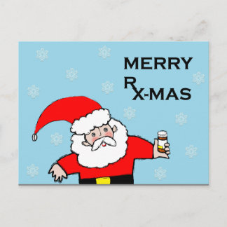 Apothekenferien Feiertagspostkarte