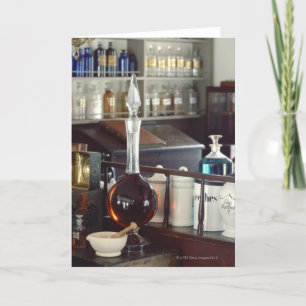 Apothekenflaschen Karte