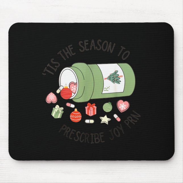 Apothekenhelfer Weihnachten Apotheke Abschluss Mousepad (Vorne)